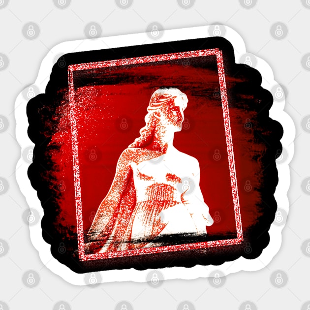 Beautiful Greek Lady Sticker by Affectcarol